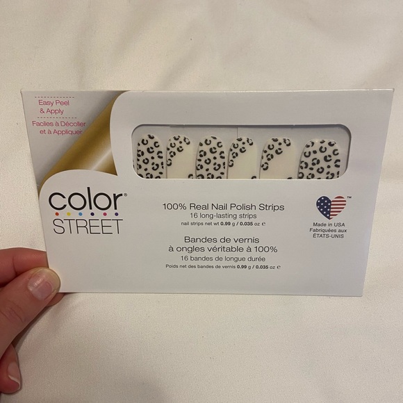 NWT Color Street Nail Strips - Spot On Leopard/Cheetah Print - Picture 6 of 6